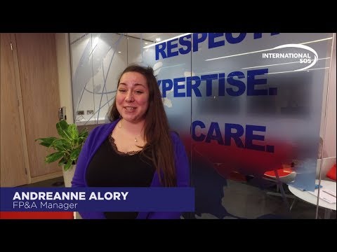 Working as a Financial Planning & Analysis Manager at International SOS