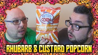 Retrocorn Rhubarb & Custard Popcorn Review