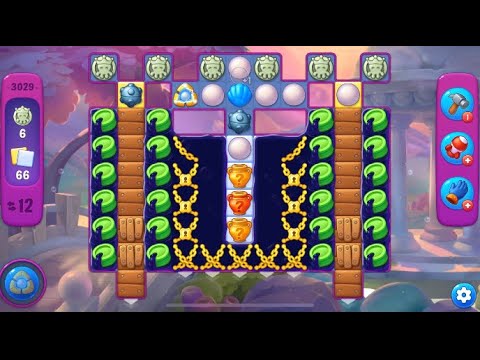 Mobile game: Fishdom - Level 3029 super hard, 3030, 3031, 3032, 3033 and 3034