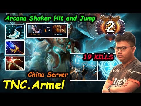 TNC Armel - [Earthshaker] Planetfall Arcana OFFLANE Insane Damage Build Dota 2 7.22 pro Gameplay
