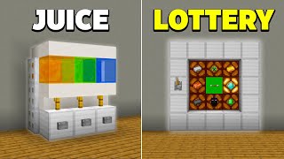 5 Simple Redstone Machine Build Hacks in Minecraft Bedrock! (easy)