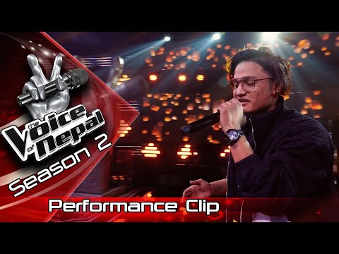 Sanish Shrestha "Mari Jau" - LIVE -The Voice of Nepal Season 2 - 2019