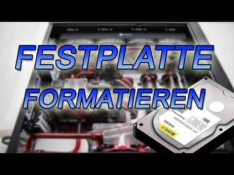 Festplatte formatieren HDD + SSD | Windows 10 | 7 | löschen 20 Sekunden