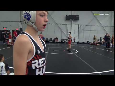 2018 NAWE National Duals [PA]/Elementary 86 RR Rnd 2 - James DeLuise (Red ) Vs. Forfeit (NJ H).mp4