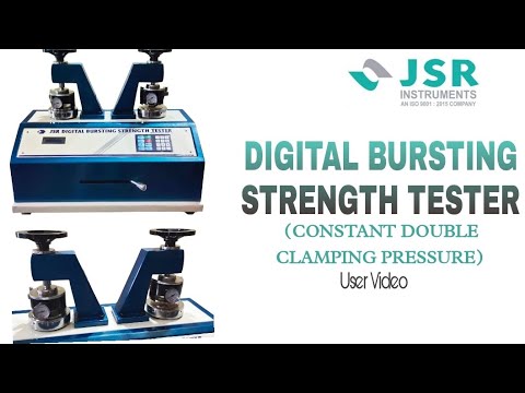 Bursting Strength Tester Unit