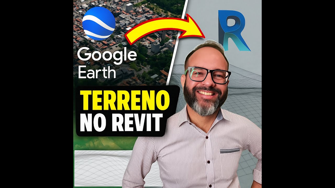 Locação do terreno no Revit usando o Google Earth