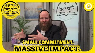התחייבות קטנה. השפעה עצומה.