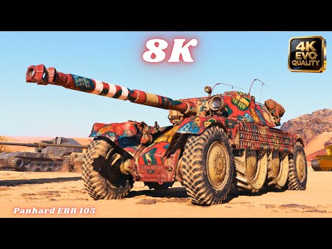 Panhard EBR 105 - 8K Damage 10 Kills | World of Tanks | Mir Tankov