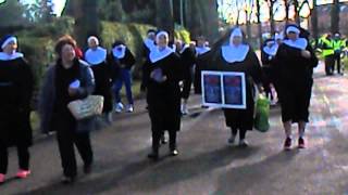 preview picture of video 'Shrewsbury Amateur Operatic Society Nuns on the run'