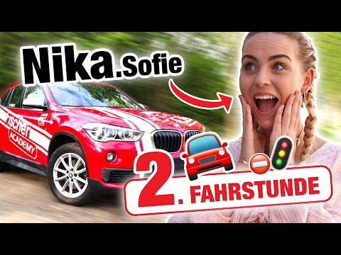 Second driving lesson with Nika Sofie *DEMANDING* 🤯 | Fischer Academy