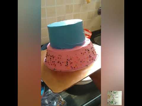 Baby shower cake icing