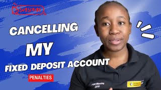 Why I Cancelled my Fixed Deposit Account 🥲 || The Penalty Fee is Crazy 🫣