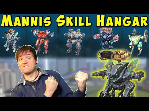 Manni's Skill Hangar Introduced - War Robots Gameplay Next Skirmish WR
