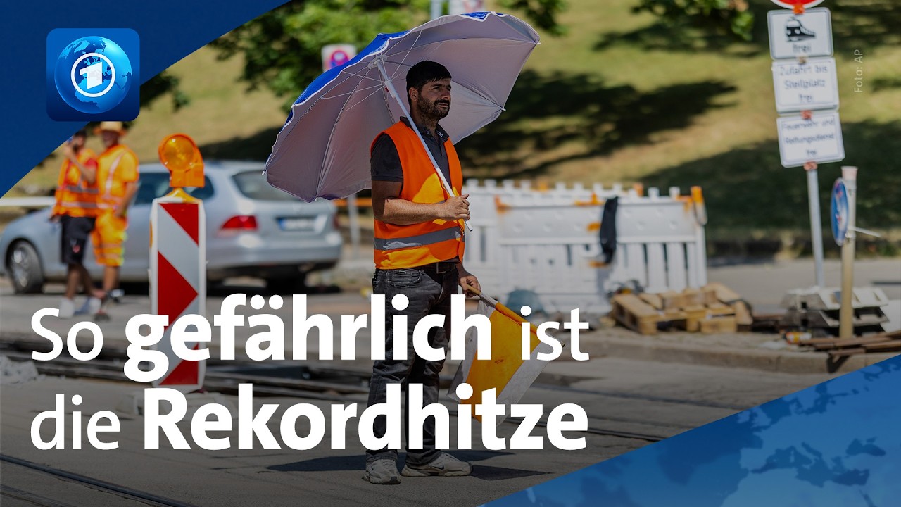 Hitze-Rekorde in Deutschland: So gefährlich ist die Hitze