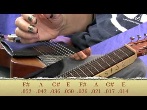 Intro. To A6 Tuning - for 8 string or 6 String Lap Steel