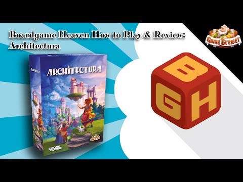 Boardgame Heaven Unboxing, How To Play & Review 124: Architectura (Game Brewer)