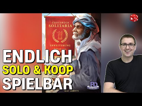 Concordia Solitaria - Wie gut funktioniert die Solo / Coop Variante von Concordia?