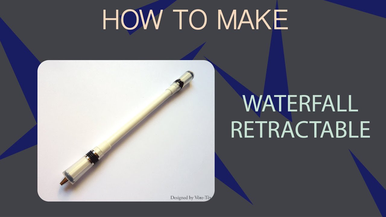 Retractable Waterfall mod Tutorial [ Pen Modding ]