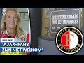 Feyenoord-fan slaat deur dicht voor verslaggever