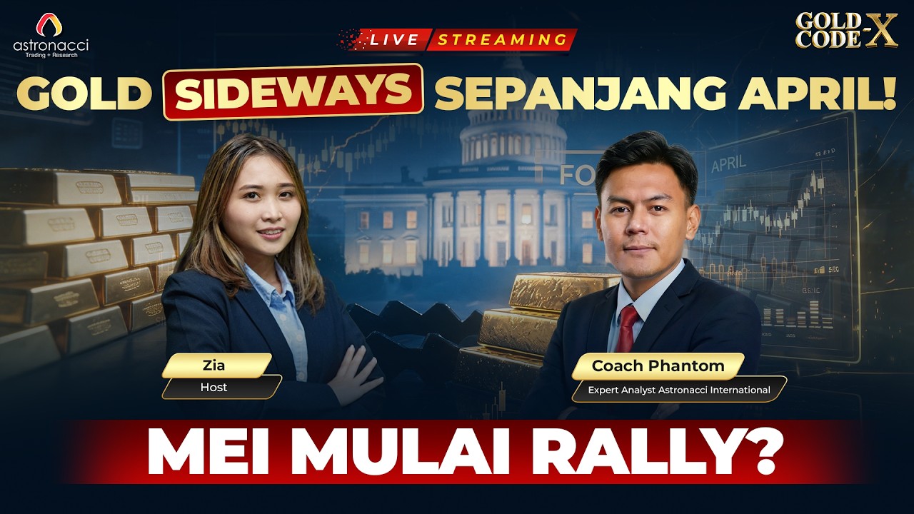 Gold Sideways Sepanjang April! Mei Mulai Rally atau Masih Jadi Jebakan?