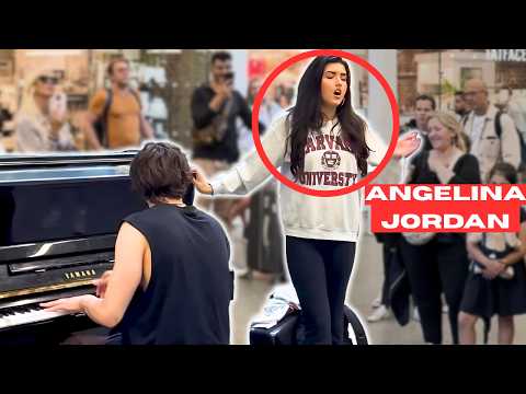 Angelina Jordan sings Adele in a train station : ABSOLUTE CHILLS🥹!