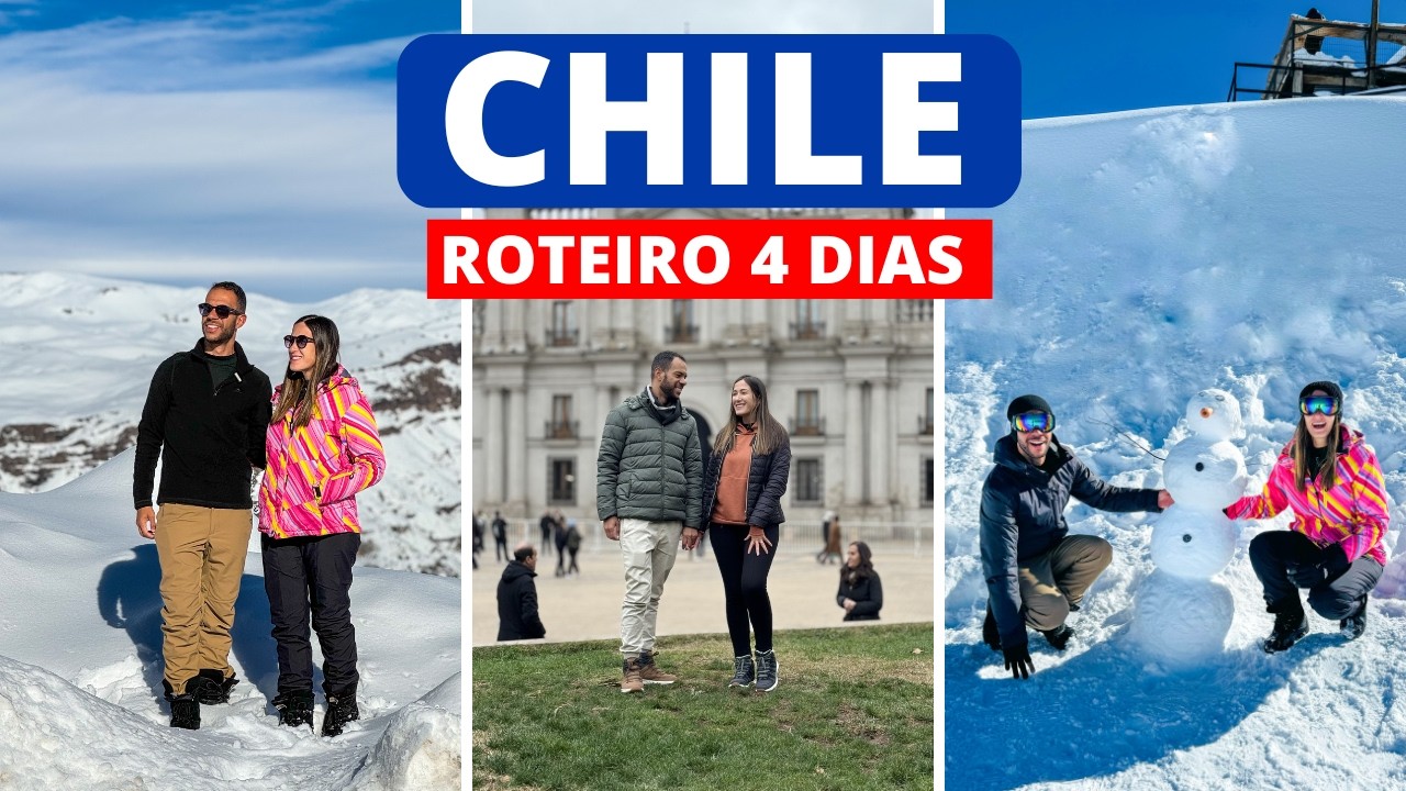 SANTIAGO/CHILE, ROTEIRO de 4 DIAS, O que fazer, Onde Comer, Melhores Passeios, Onde se Hospedar
