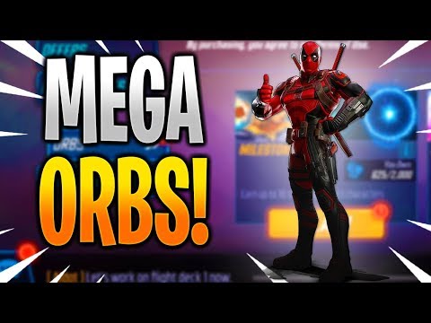 Mega Orb & Milestone Orb Opening! - MARVEL Strike Force - MSF