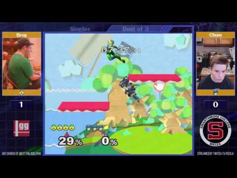 Event Match 1: Brog (Sheik, Ice Climbers) vs Chum (Marth, Puff) - Winners Quarters
