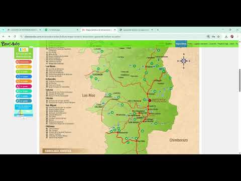 Mapa turístico de atracciones en Guaranda Bolívar, Ecuador   PlanetAndes   Google Chrome 2026 02 26