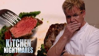 Volatile Owner Tears into Customer Over Microwaved Lamb | Kitchen Nightmares