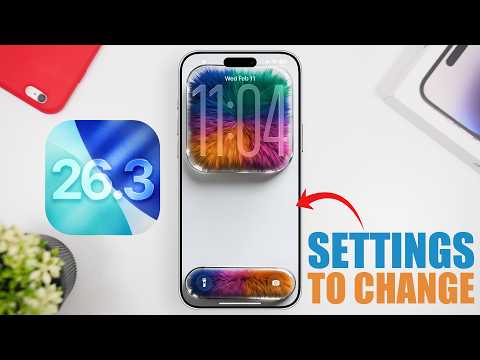 iOS 26.3 - 12 Settings You MUST Change Immediately !
