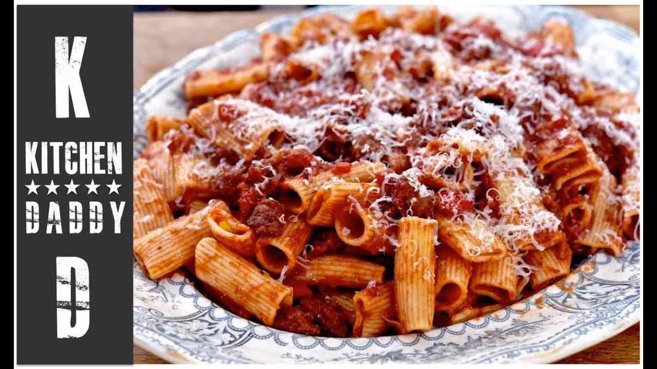Rigatoni with fennel sausage sauce video thumbnail
