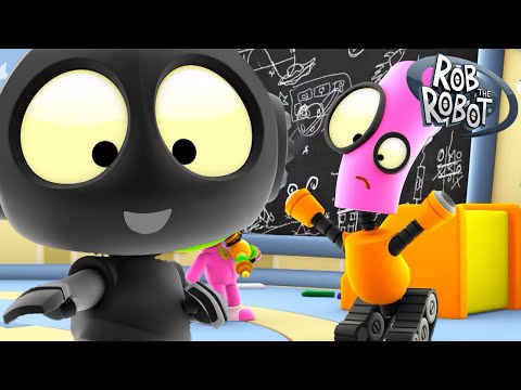Color Confusion  | Rob the Robot & Friends - Funny Kids TV