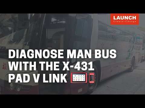 X-431 PAD V LINK | Diagnose MAN Bus | LAUNCH