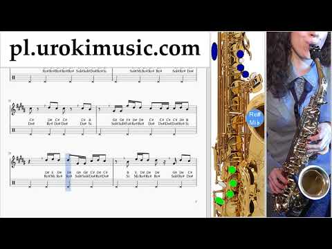 Nauka Gry Na Saksofonie (Altowy) The Chainsmokers - Sick Boy Nuty Poradnik um-ih463