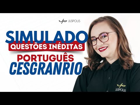CESGRANRIO - SIMULADO de PORTUGUÊS - Resolução de QUESTÕES INÉDITAS - Professora Ariane Budke