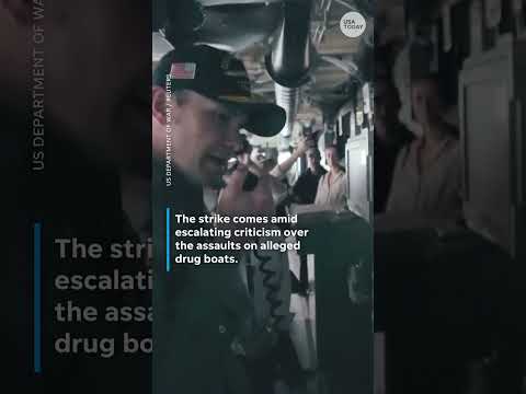 US kills 4 in latest suspected drug boat strike #Shorts
