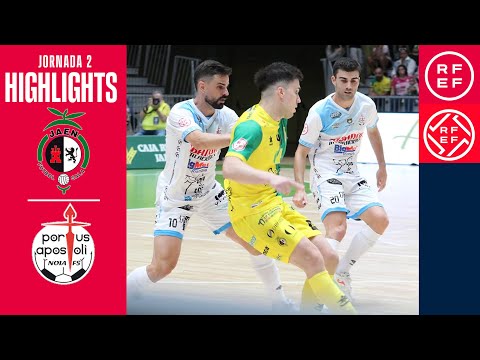 Resumen #PrimeraDivisiónFS | Jaén Paraíso Interior 5-2 Noia Portus Apostoli | Jornada 2