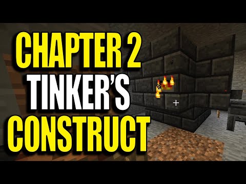 Minecraft MC Eternal Modpack Chapter 2 Ep 1 - Tinker's Construct Smeltery