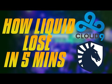 TL vs. C9 - How Liquid Lost In 5 Minutes - Chain Reaction Of Events