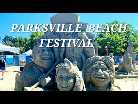 Parksville Beach Festival | Sandcastles, Music and More...Vancouver Island. BC. 🇨🇦