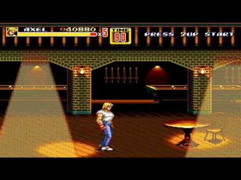 Streets of Rage 2 Walkthrough Part 1