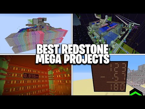 BEST Redstone MEGA Projects of All Time (Best Redstone Builds)