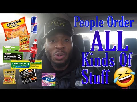 Crazy Items Ordered Thru Doordash!! Completing...