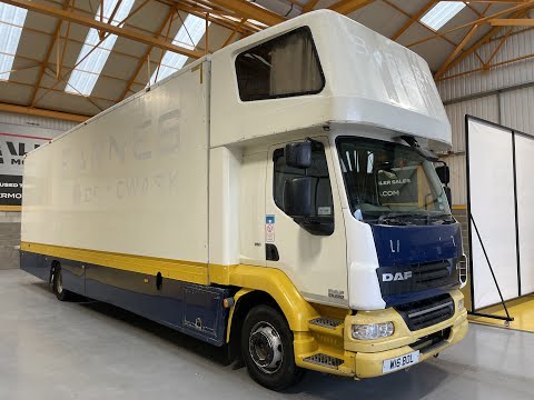 New In Stocklist For Sale: DAF LF55.220 4X2 15 TONNE REMOVAL/BOX TRUCK – 2013 – W16 BOL
