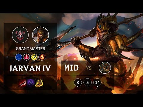 Jarvan IV Mid vs Cassiopeia - EUW Grandmaster Patch 10.3