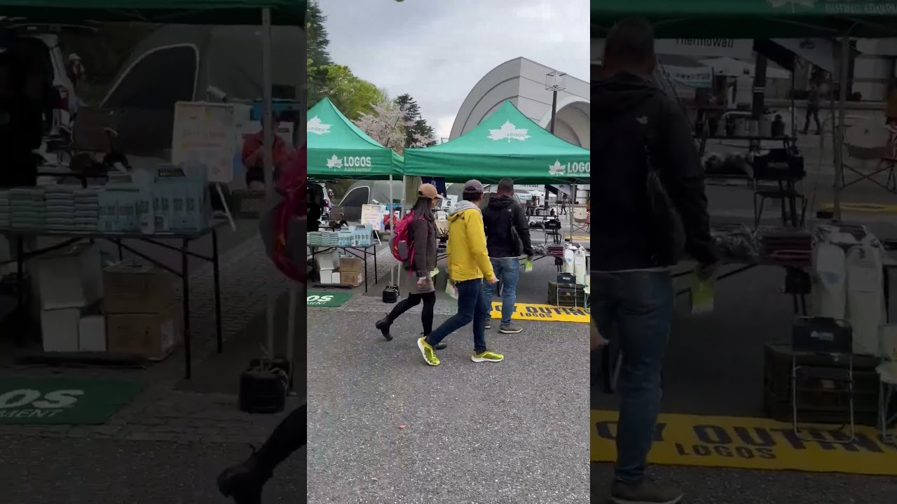 アウトドアデイジャパン東京に出展中！デリカD5ベースのキャンピングカー、さまざまなアウトドアグッズも見られます！ #キャンピングカー #車中泊 #automobile