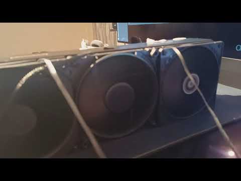 Arctic P14 pwm vs Be Quiet Silent Wings4 140pwm vs Endorfy Fluctus 140 pwm on a radiator