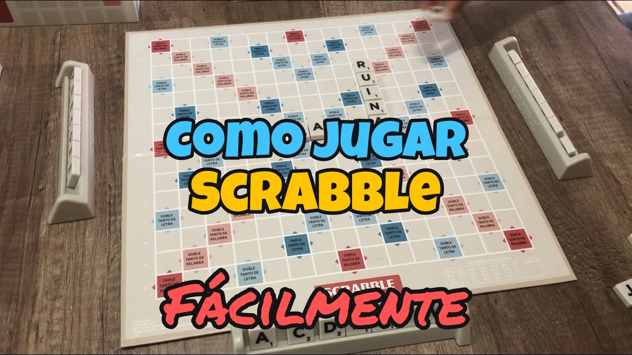 Scrabble como jugar / scrabbel tutorial / how to play scrabble / reglas de scrabble / juegos de mesa