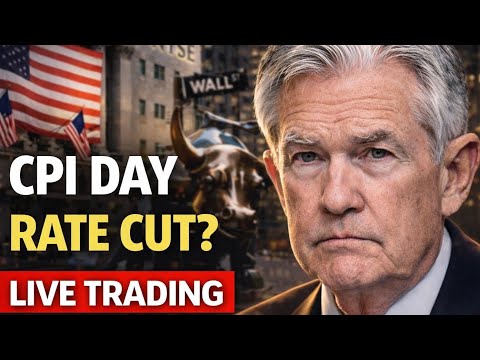 CPI Inflation Data, Stock Market Today: $INTC $AMD Surge | Live Trading Stocks Futures